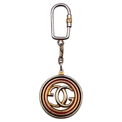 buy gucci keychain|vintage gucci keyring.